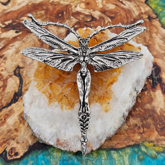 Axel R Stocks - Lady Dragonfly Pendant. Rare.