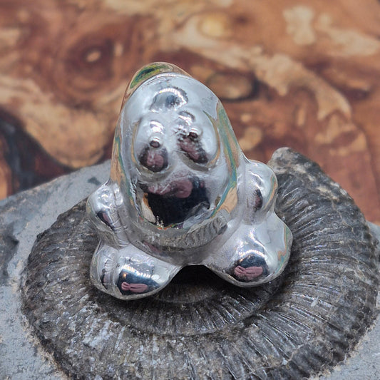 Gogo's Crazy Bones Eggy - Solid 925 Sterling Silver.