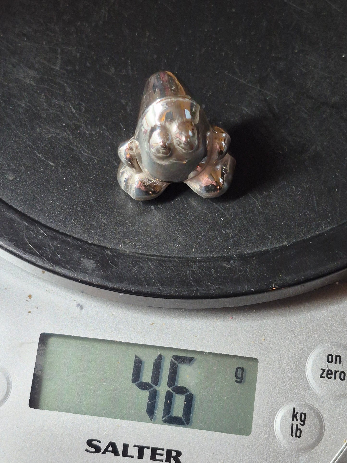 Gogo's Crazy Bones Eggy - Solid 925 Sterling Silver.